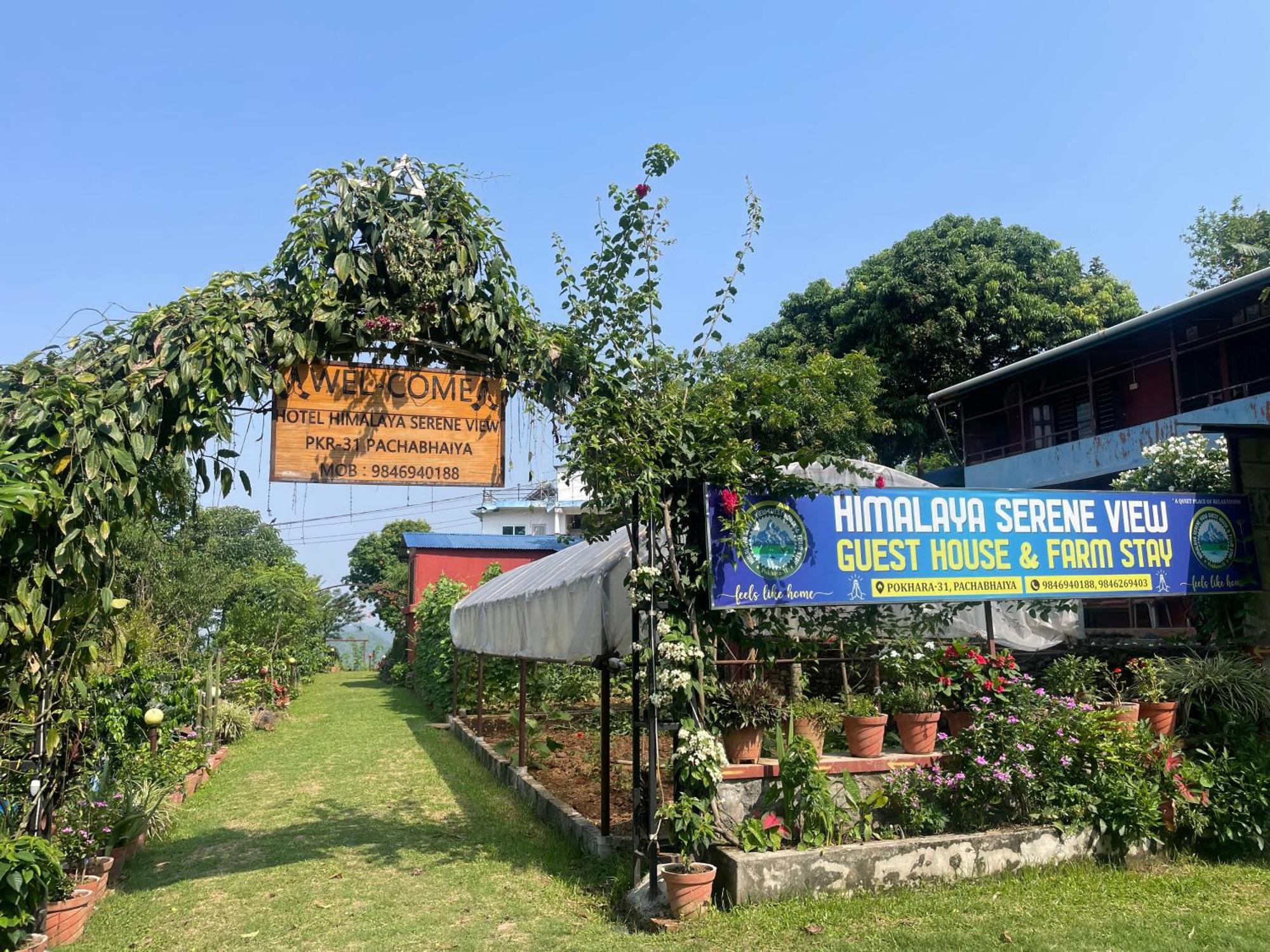 Himalaya Serene View Guest House & Farm Stay Deorāli Dış mekan fotoğraf